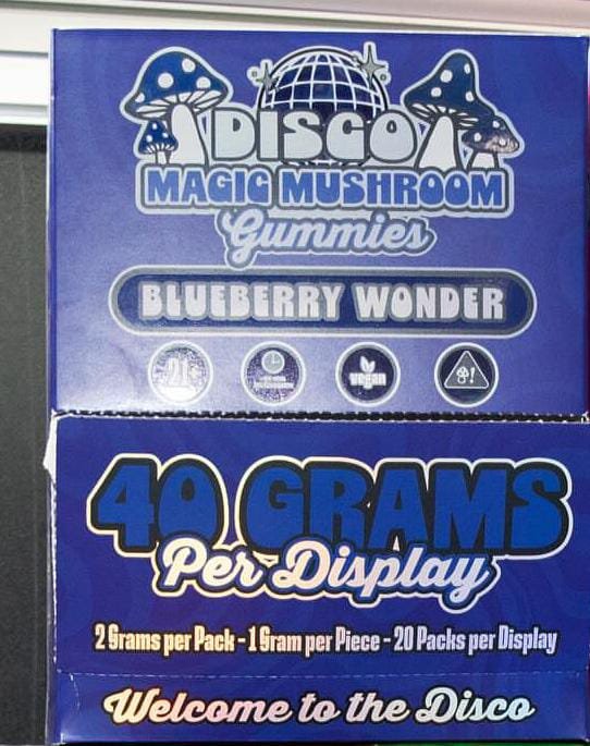 DISCO BLUEBERRY WONDER MUSHROOM GUMMIES