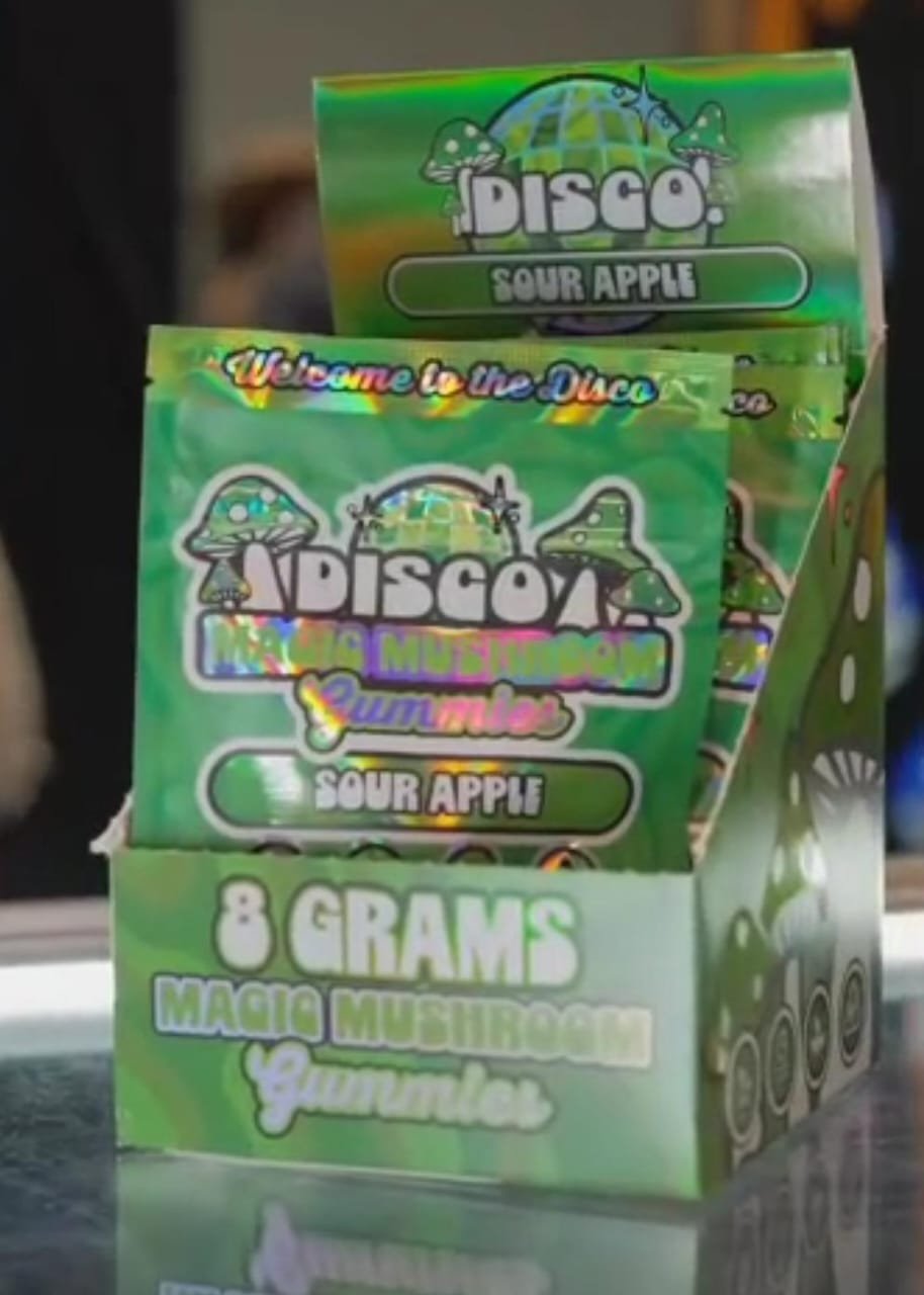 DISCO SOUR APPLE MUSHROOM GUMMIES