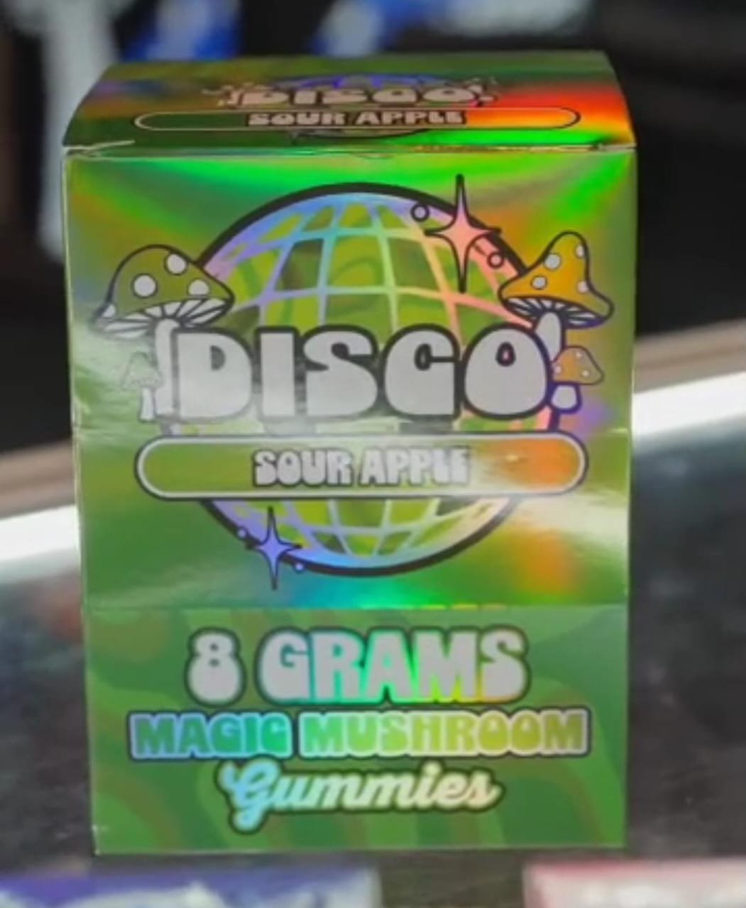 DISCO SOUR APPLE MUSHROOM GUMMIES