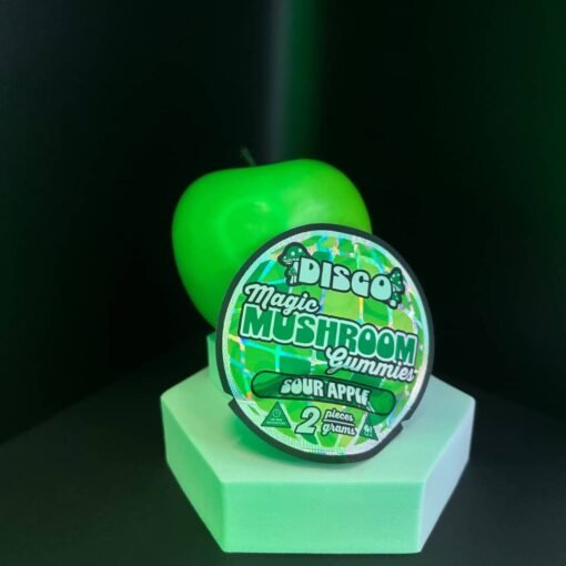 DISCO SOUR APPLE MUSHROOM GUMMIES