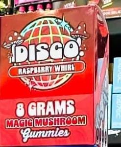DISCO RASPBERRY WHIRL MUSHROOM GUMMIES