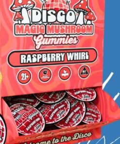 DISCO RASPBERRY WHIRL MUSHROOM GUMMIES