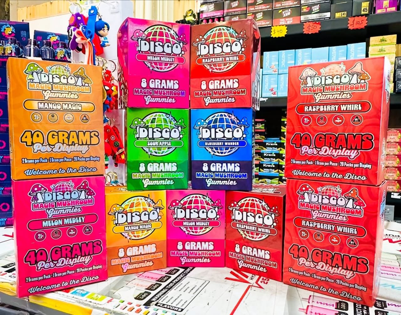 DISCO MUSHROOM GUMMIES 50 PACK OFFER