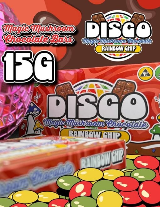 Disco Rainbow Chip Mushroom Chocolate 15G