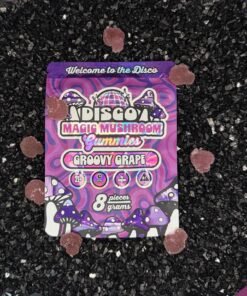 Disco Groovy Grape Mushroom Gummies