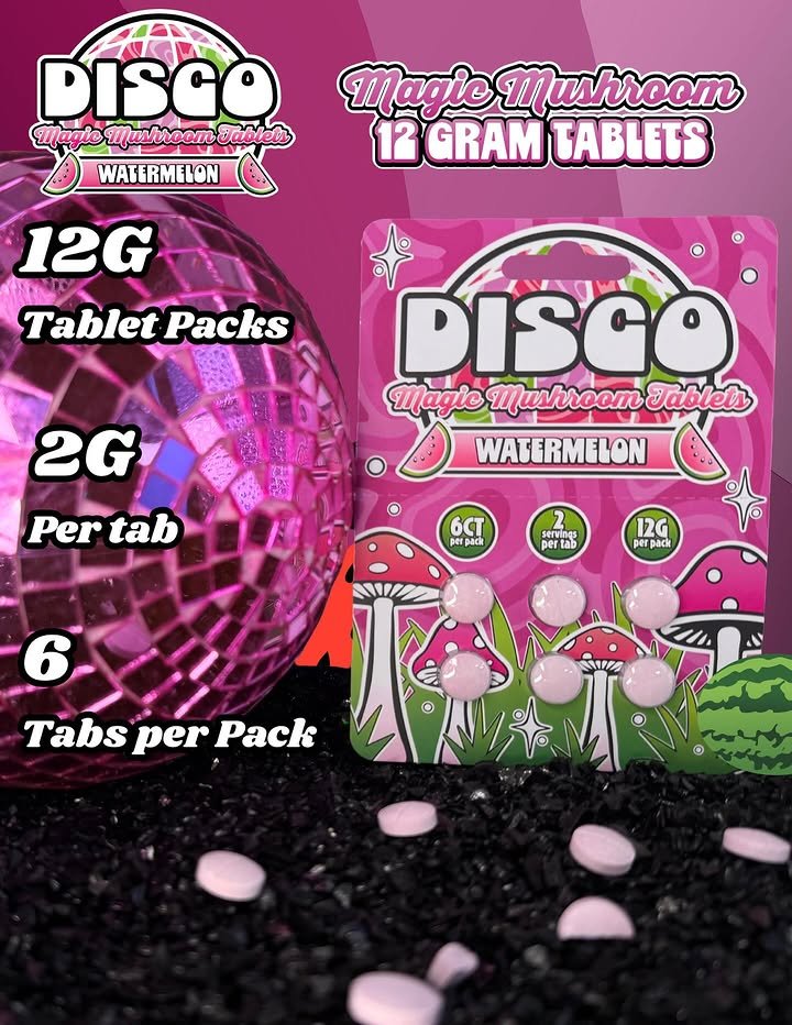 Disco Watermelon Mushroom Tablets