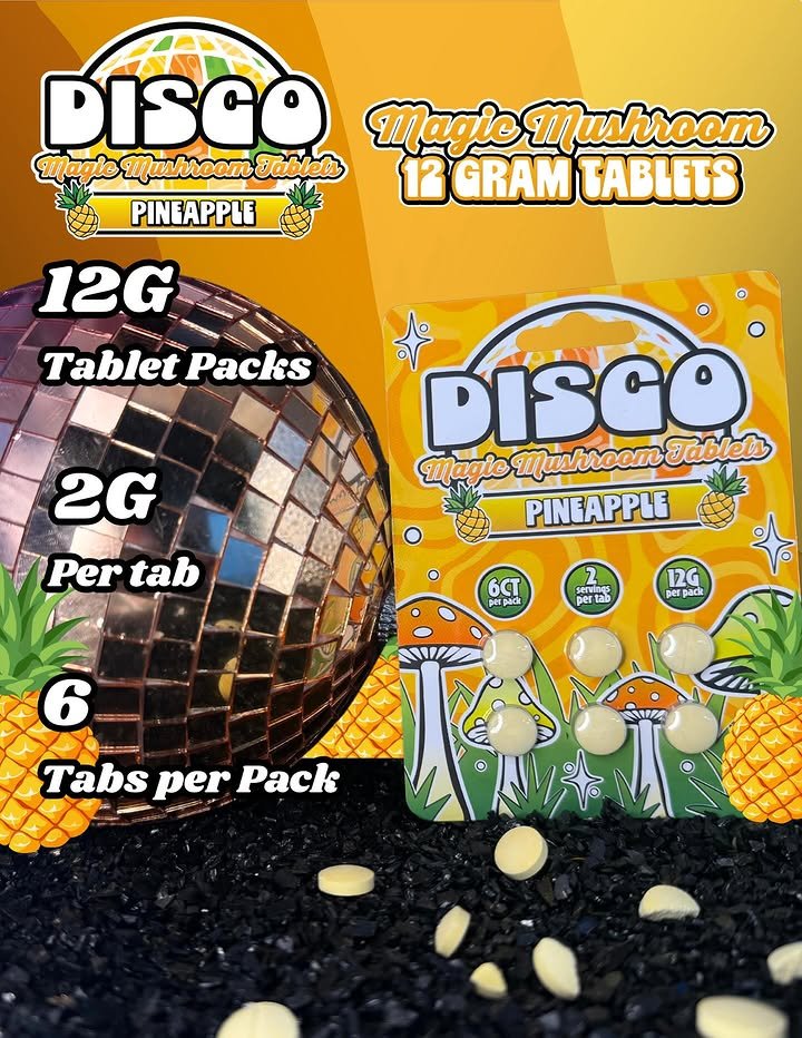 Disco Pineapple Mushroom Tablets